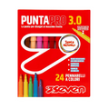 Pennarelli Seven PuntaPro 3.0 - Scatola 24 pz