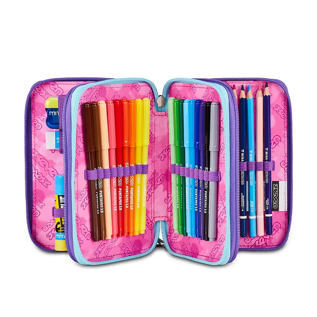 Astuccio 3 Zip Seven - Lovepass