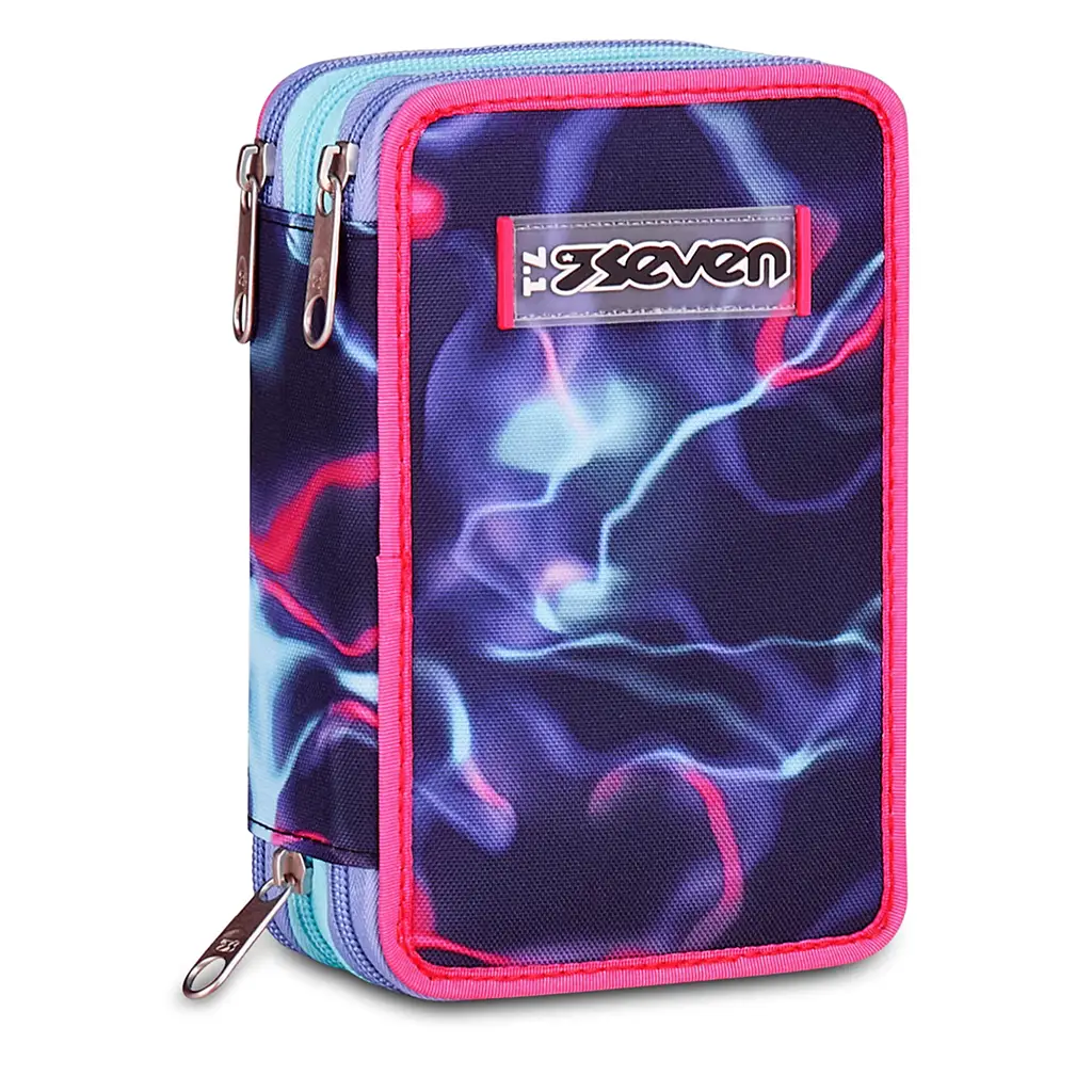 Astuccio 3 Zip Seven - Electricvibe Girl