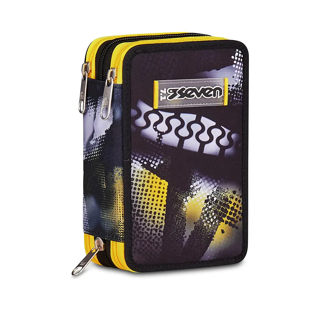 Astuccio 3 Zip Seven - Golden Paint