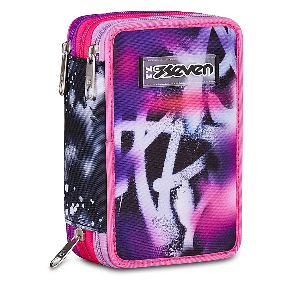 Astuccio 3 Zip Seven - Buzzy Note Girl