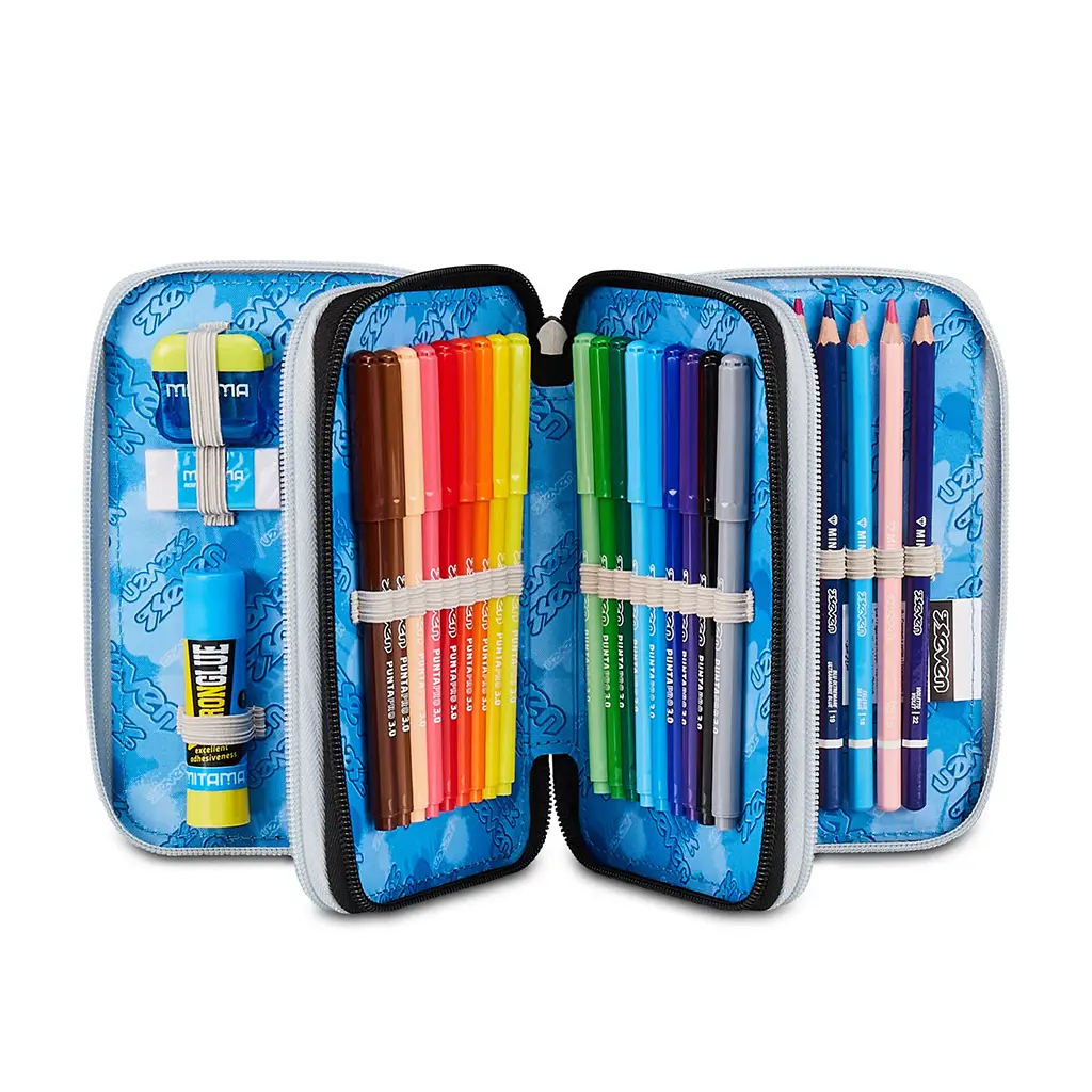 Astuccio 3 Zip Seven - Plumpy Line Boy